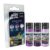 IONIC Real Heavy Metal Set of Astral Violet, 3 Step Metallic Paint for Miniatures and Modelling, Includes Base, Wash and Light, Professional Finish, Wargames