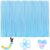 Iooleem 200pcs Light Blue Pipe Cleaners, Chenille Stems, Pipe Cleaners for Crafts, Pipe Cleaner Crafts, Art and Craft Supplies.