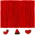 IOOLEEM 200pcs Red Pipe Cleaners Bulk for Crafts
