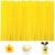 IOOLEEM 200pcs Yellow Pipe Cleaners Bulk for Crafts