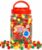 IOOLEEM Pom Poms for Halloween, 1000pcs 1cm, Fuzzy Pompom Puff Balls, Small Pom Pom Balls for DIY Arts Crafts Projects, Festival & Party Decorations