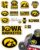 Iowa Hawkeyes Stickers Decals Car Vinyl Water Bottle University Gifts 14 Pc