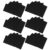 Ipetboom 100pcs Black Blank Cardstock Paper for DIY Crafts and Creativity, Mini Flash Cards with Ink Smudge Prevention and Easy Classification, Sturdy Black Paper Sheets for Invitations
