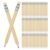 Ipetboom 150pcs Hb Mini Golf Pencils Bulk Pack with Erasers Pre-sharpened Wood Cased Pencils for Office and Study Sessions Smooth Writing Latex-free Erasing Portable