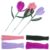 Ipetboom 1 Box Purple Flower Pipe Cleaner Craft Stems for Adults