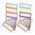 Ipetboom 40pcs Writable Magnetic Dry Erase Labels for Refrigerator and Whiteboard Coated Paper and Soft Magnetic Material, Reusable Removable Flexible Labels for Office Organization