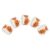 Ipetboom 5 Rolls Rolls Halloween Pumpkin Stickers Shiny Holographic Finish, Self-Adhesive and Fade-Resistant Labels for Scrapbooks and Party Favors, Cute Fall Festival Decorative Decals