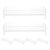 Ipetboom 6pcs Clear Macaron Display Holders for Cookies, Biscuits, Cracker
