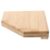 Ipetboom Corner Wall Shelf Wall Mounted Floating Shelf for Storage