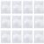 iplusmile Binder Pockets 100 Pcs Sheet Protectors 30 Holes A4 Clear Pocket Sheets 12.00 X 9.25 in Non-Static Inner Page Bags for Ring Binders Office School Photo Storage