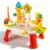 IPLUSO 2026 Upgraded Water Table for Toddlers 3+, Water Table for Kids Ages 4-8 with Pump, Play Sink with Running Water, Kitchen Sink for Toddlers, Fishing Game and Outside Sensory Toy (RED) 1