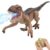 IQKidz Remote Control Dinosaur Toys for Boys 3 4-7 8-12- RC Realistic Big T-Rex Gifts for Kids, Interactive Dino with Light Roar Spray Touch Sensing