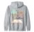 I Read Past My Bedtime Bookworm Reader Librarian Retro Zip Hoodie