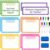 Ireer 2 Pack Set Magnetic Dry Erase Objective Board for Office with Markers and Erasers, Reusable Learning Goals Chart Magnets for Whiteboard, Daily Schedule, Teaching Targets