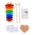 Irfora Ammoon 8 Keys Xylophone for Kids Compact Colorful Musical Gift with Wooden Mallets for Home and Kindergarten