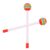 Irfora Rainbow Color Drum Sticks Cute and Bright Hand Percussion Toys for Children and Adults EVA Material 2 Pcs
