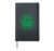 Irish Shamrock Celtic St Patrick’s Day Claddagh Hardcover Journal, Black