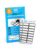 Iron-On Waterproof Name Label Stickers – 16 Write-On Custom Stickers for Clothing, Nursing Home Clothing Labels, Labels for Blankets, Linen & Towels, Multipurpose Label Stickers (Plain)