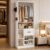 IRONCK Closet Organizer System with Adjustable Shelves, 31.5″ W White