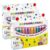 IRTSVF Popcorn Pens Puffy, Magic 3d Art Relief Drawing Markers Kit