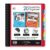 iScholar 20 Pocket Folder with Zipper Pouch, Color May Vary (34906)