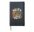 Is It Spring Break Yet Floral Vacation Trip Teacher Student Hardcover Journal, Black
