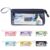iSuperb Large Capacity Pencil Case Big Capacity Pen Case Simple Organizer Bag for Adults (NAVY BLUE)