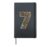 Italian Brainrot Birthday 7 Age Meme 7th Kids Boys Girls Hardcover Journal, Black