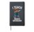 I Teach Masked Superheroes Virtual Teaching Learning Teacher Hardcover Journal, Black