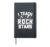 I Teach Rockstars Music Teacher Appreciation Choir Band Hardcover Journal, Black