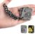 ITOKEY Fidget Toys Adults, Metal Fidget Slider, Poker Magnet Fidgets for Anxiety and Stress, Discreet Fidget Toys with Paracord Rope, ADHD Figette Toys for Adults Men