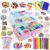 Itopstar 3000 Kids Arts and Crafts Supplies for Kids Crafting Supply in 3 Layered Plastic Art Box All in One Ages 8 9 10 11 & 12 Year Old Girls & Boys Crafting Supply Set
