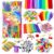 Itopstar Arts and Crafts Supplies Kit Craft Set for Kids-Art Supplies Kids Art Supplies for Preschool, Homeschool and Kindergarten DIY Crafting Projects