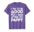 I Try to Be Good But I Take After My Pappy Funny Kids T-Shirt, Men, Purple Heather, Small