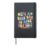 It’s a Good Day to Rock the Test Groovy Testing motivation Hardcover Journal, Black
