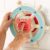Itzy Ritzy Bath Toy Steering Wheel, Rotating Suction Cup Tub Toy 6M+ (Crab)
