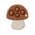 Itzy Ritzy Sensory Popper Toy for Babies – Itzy Pop Features Raised Textures to Soothe Sore Gums, Relieve Stress & Improve Motor Skills – Baby & Toddler Fidget Toy for 3 Months & Up (Mushroom)