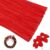 Iuuidu 150 Pieces Pipe Cleaners Chenille Stem, Red Craft Pipe Cleaners