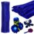 Iuuidu 200PCS Pipe Cleaners, Royal Blue Pipe Cleaners Chenille Stem