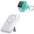 i.VALUX Portable Charger for Apple Watch 1000mAh Daily use, and 10000mAh 25W Wireless Power Bank for Magsafe Qi2 Certified for iPhone 17/16/15/14/13/12