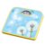 IVQAPP Bathroom Weighing Scales Mechanical Weight Scale Household Bathroom Spring Scale School Kindergarten Children’s Floor Scale Body Scale For Body Weight (Size:One Size Color:Blue)