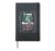 I Was 6 Now Im 7 Birthday Chalk Graphic Hardcover Journal, Black
