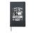 I Was Normal 3 Raccoons Ago Hardcover Journal, Black
