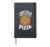 I Was Told There Would Be Pizza Hardcover Journal, Black
