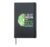 I Wear Green for Mental Health Awareness Hardcover Journal, Black