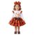 IWIHMIV Girl’s Halloween Long Sleeve T Shirt Half Skirt Hairband Set（B,4 Y