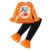 IWIHMIV Toddler Girl Halloween Set T Shirts Pullover Tops Pants（Red,8 Y