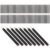 IWOWHERO 100 Pcs Black Mini Golf Scoring Pencils Pre-sharpened Wooden