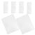 IWOWHERO 10pcs 8.5×11 Hard Plastic Document Sleeves, Heavy Duty PVC Rigid Sheet Protectors, Waterproof and Spill Resistant, for Recipes and Files in Office or Workplace