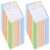 IWOWHERO 50 Sheets Classroom Reward Punch Cards Paper Sticker Chart for Behavior Management with Star Chart Incentive System for Students Daily Classroom Routines